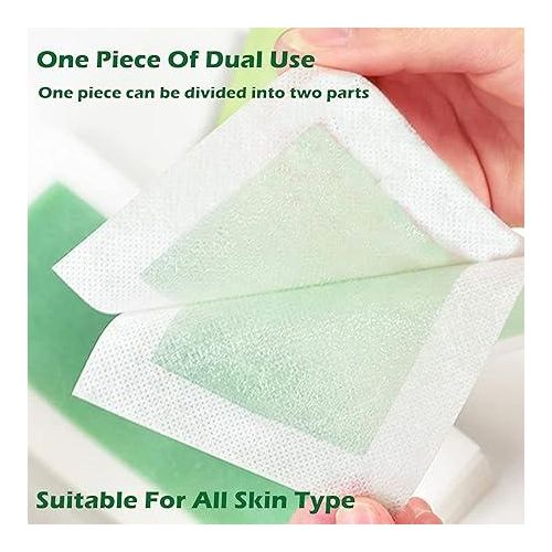 40Pcs Wax Strip Hair Removal for Face Legs Arms Underarm Bikini, Facial & Body Wax Strips For Men & Women At Home Waxing Kit
