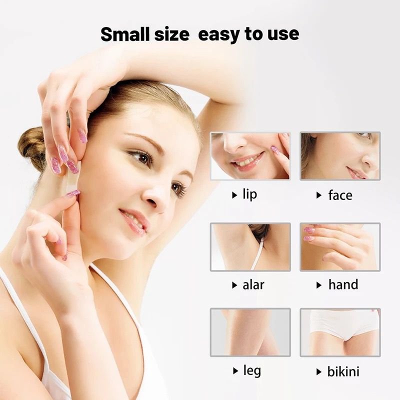 40Pcs Wax Strip Hair Removal for Face Legs Arms Underarm Bikini, Facial & Body Wax Strips For Men & Women At Home Waxing Kit
