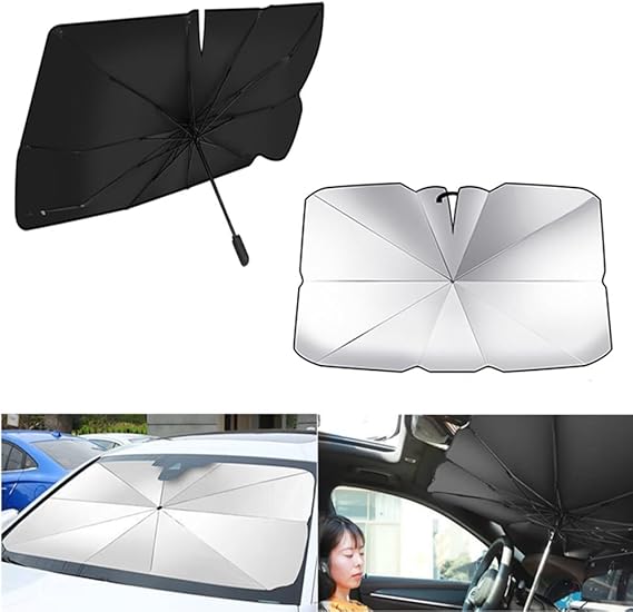 Car Front Windshield Sun Shade Umbrella