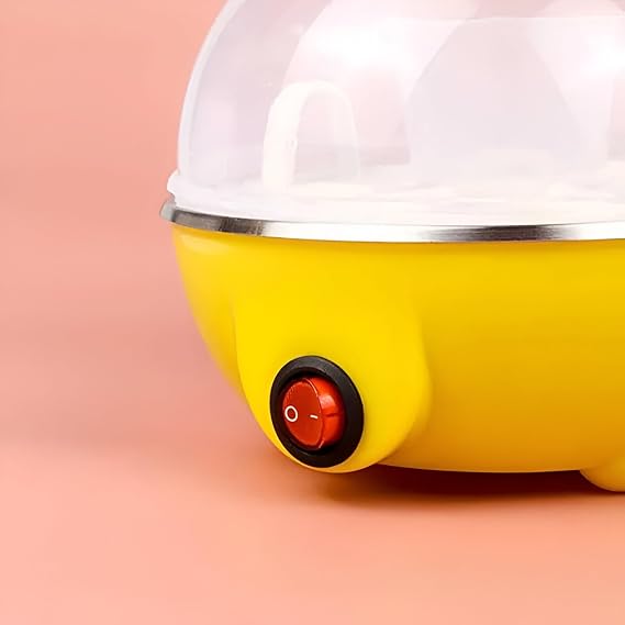 7-Egg Electric Boiler & Poacher with Auto Shut-Off – Cook Soft, Medium, or Hard-Boiled Eggs
