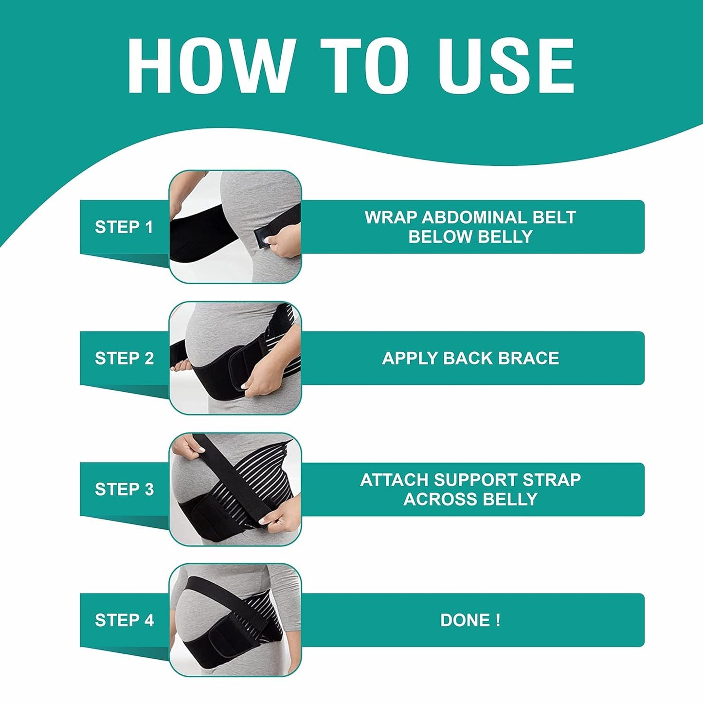 Pregnancy support belt /backbone fixer