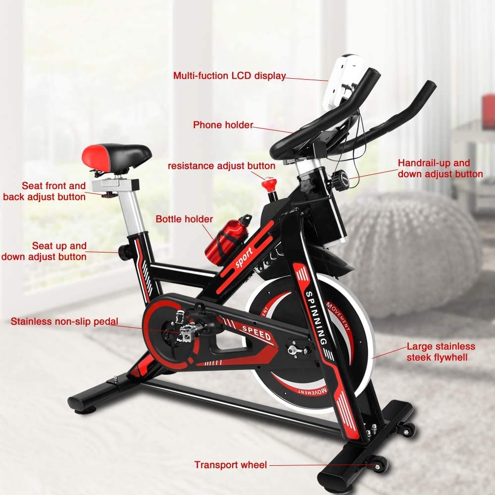 Home Gym Exercise Spin Sport Bike