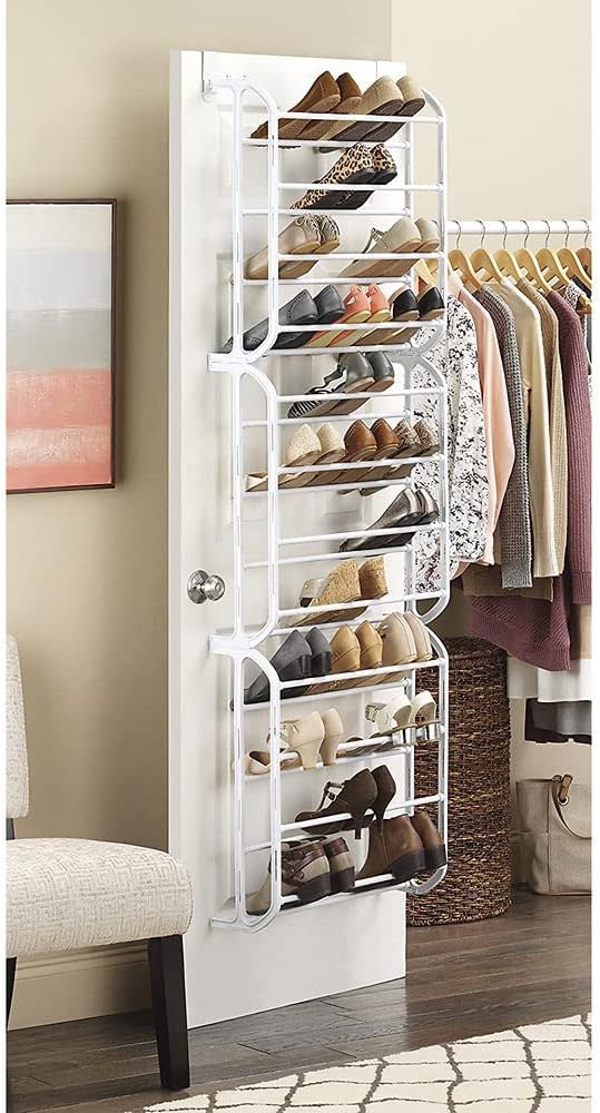 36 pairs behind the door shoe rack