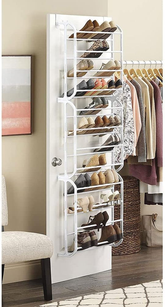36 pairs behind the door shoe rack