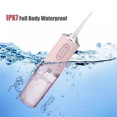 4 nozzles Oral Irrigator Portable Dental Water Flosser USB Rechargeable Water Jet Floss