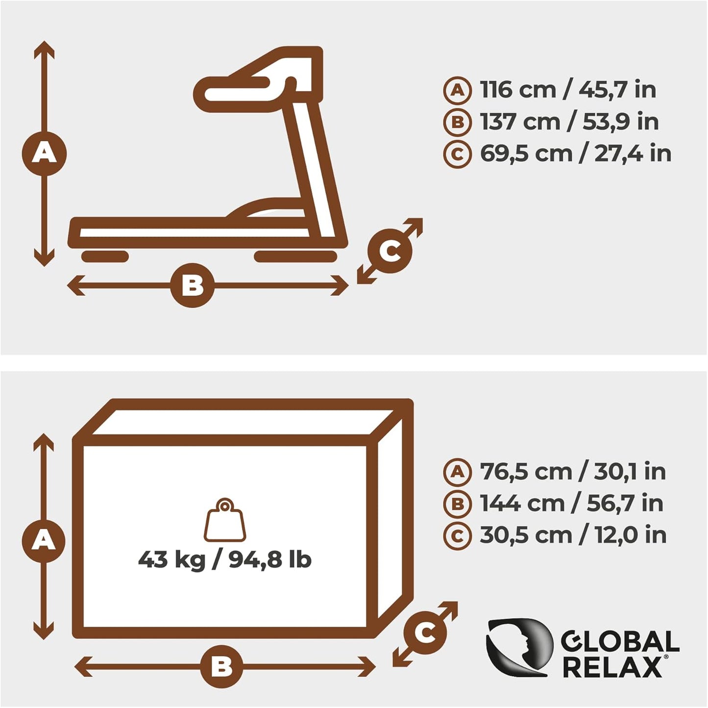 Curved Manual Treadmill Self Powered No Electricity Home Use