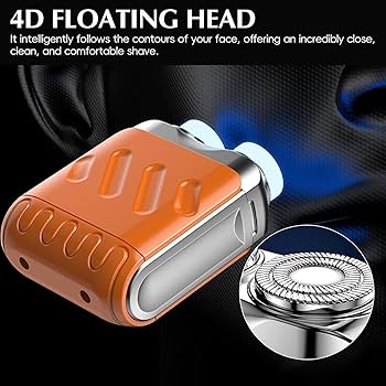 Duo ring magnetic blade mini shaver
