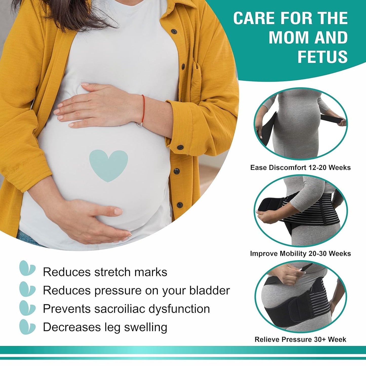 Pregnancy support belt /backbone fixer