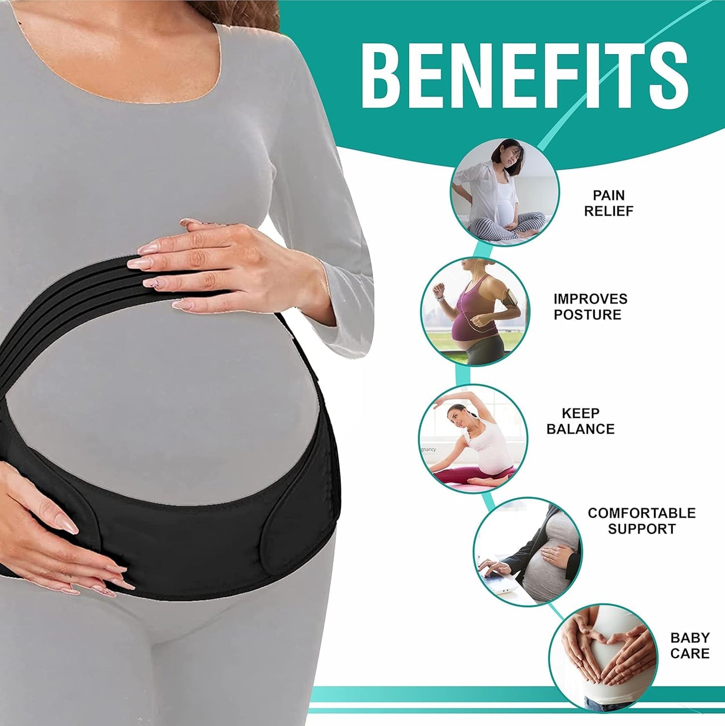 Pregnancy support belt /backbone fixer