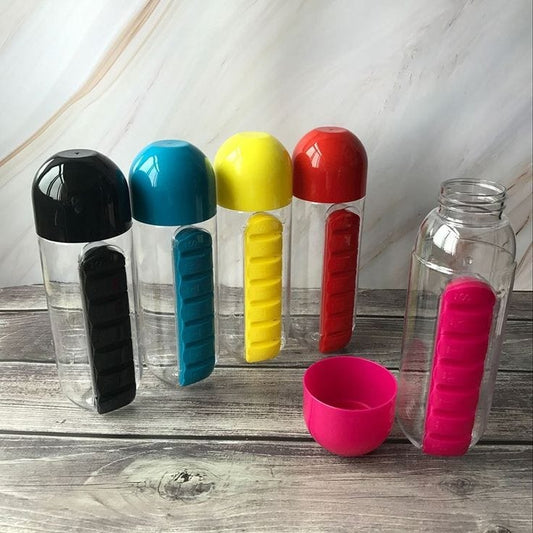 Pill Organizer Bottles(2 for 1)