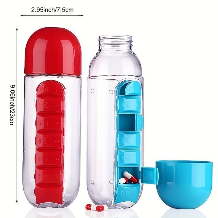 Pill Organizer Bottles(2 for 1)