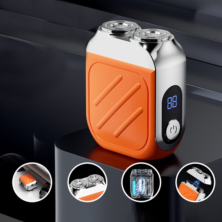 Duo ring magnetic blade mini shaver